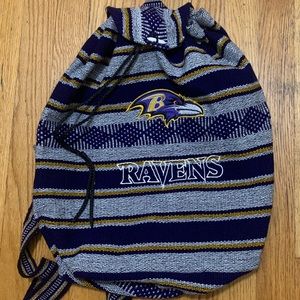 Football Baltimore Ravens Backpack Woven